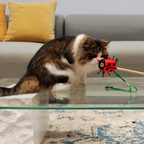 RPET Catnip Wand - Ladybird