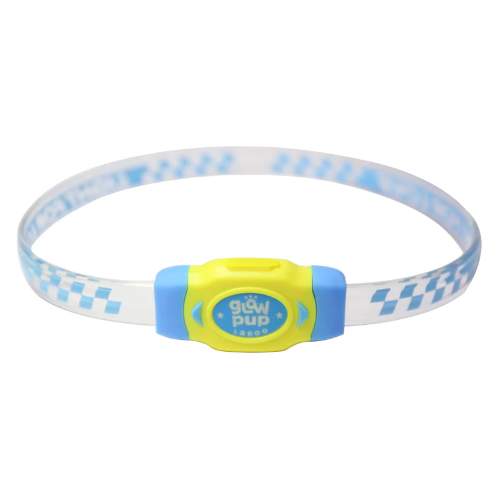 Glow Pup Rechargeable LED Collar - Blue