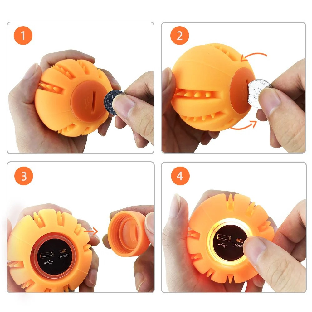 LED Ball - Orange