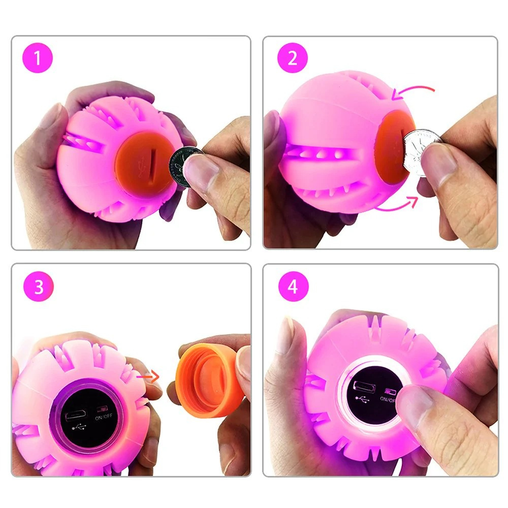 LED Ball - Pink