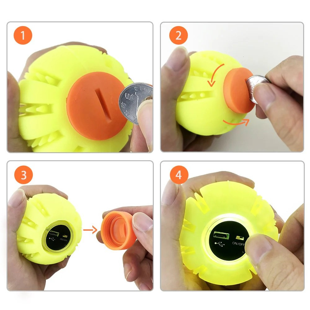 LED Ball - Yellow