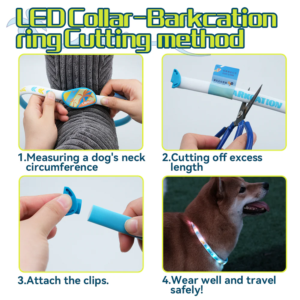 LED Collar Barkcation Ring - Yellow