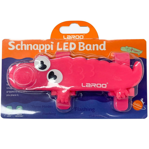 Schnappi LED Light Band - Pink